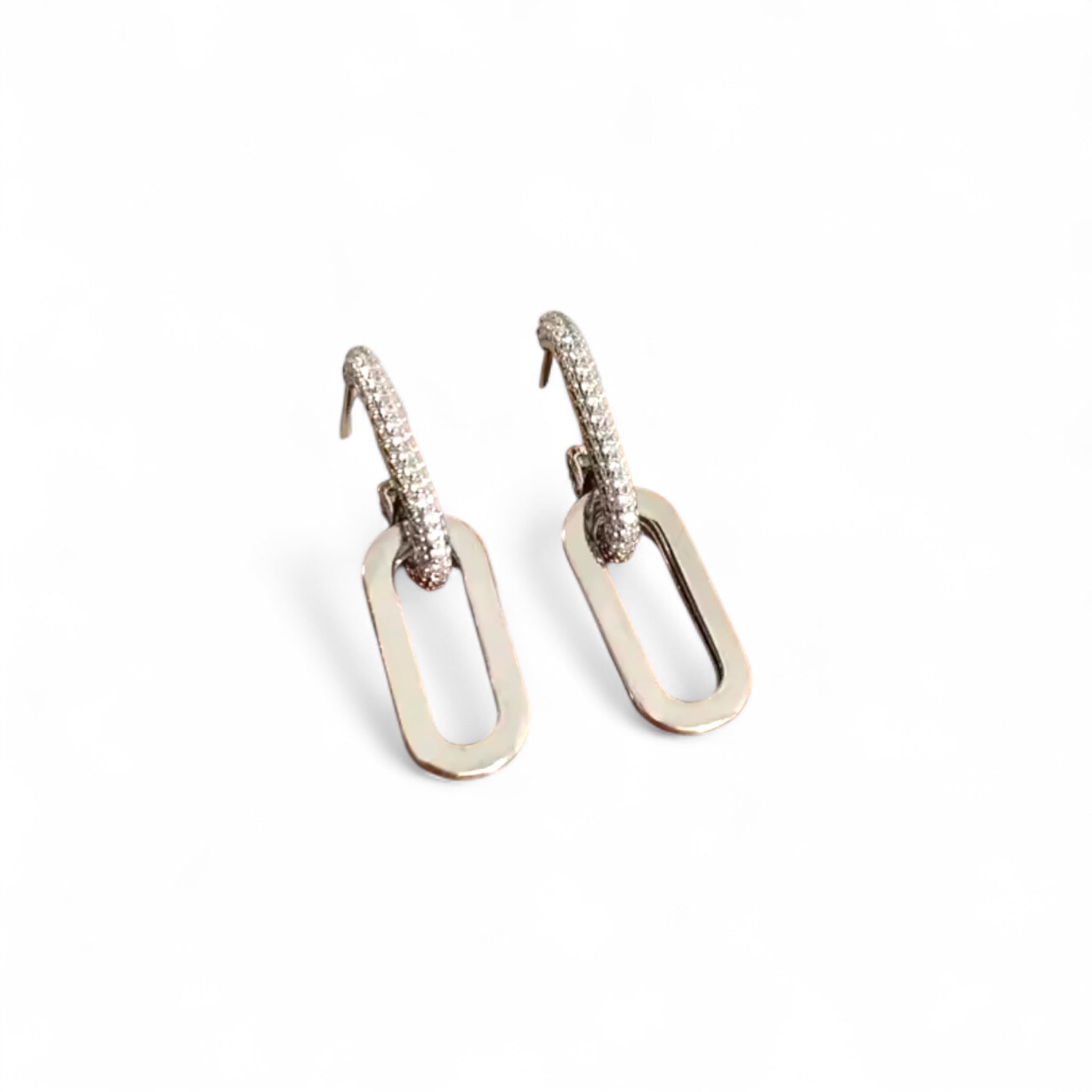 Silver Milos studs