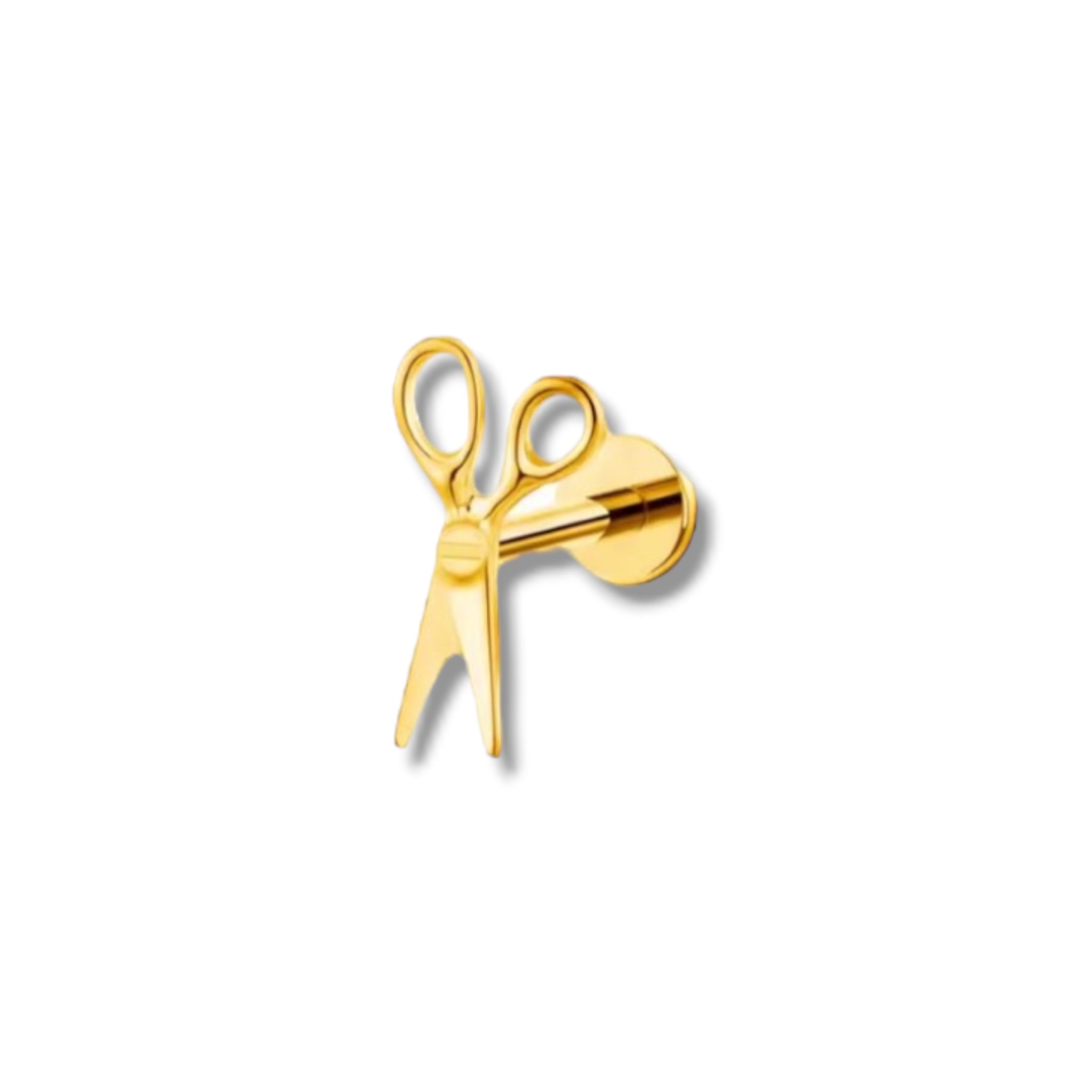Piercing tijera titanio