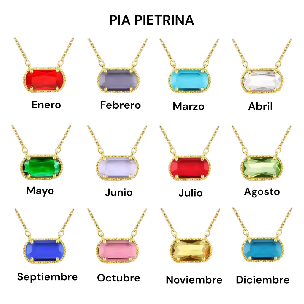 Birthstone necklaces