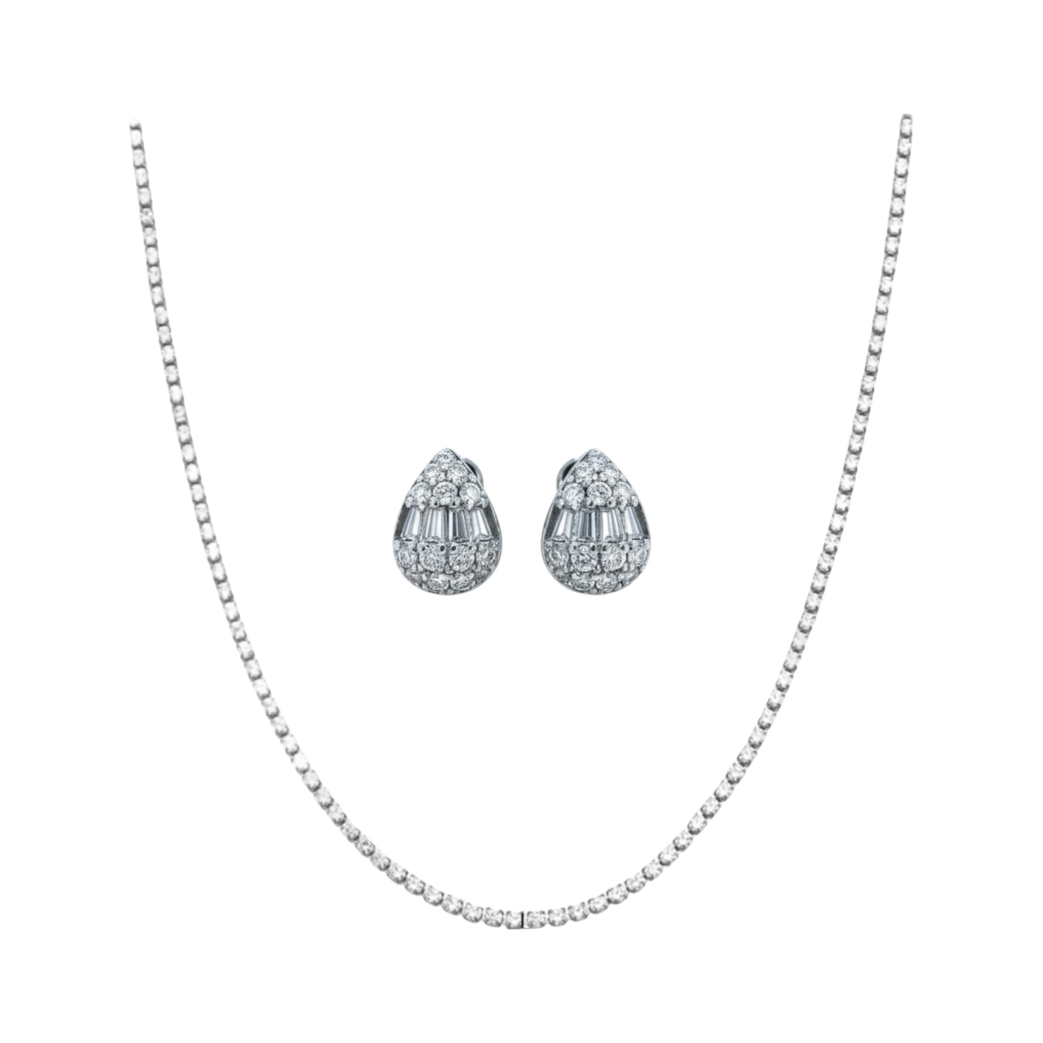 Silver tennis xmas set