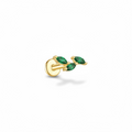 Piercing caminera ovalos verdes