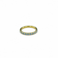 Argolla celeste 8mm titanio