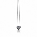 Silver V necklace