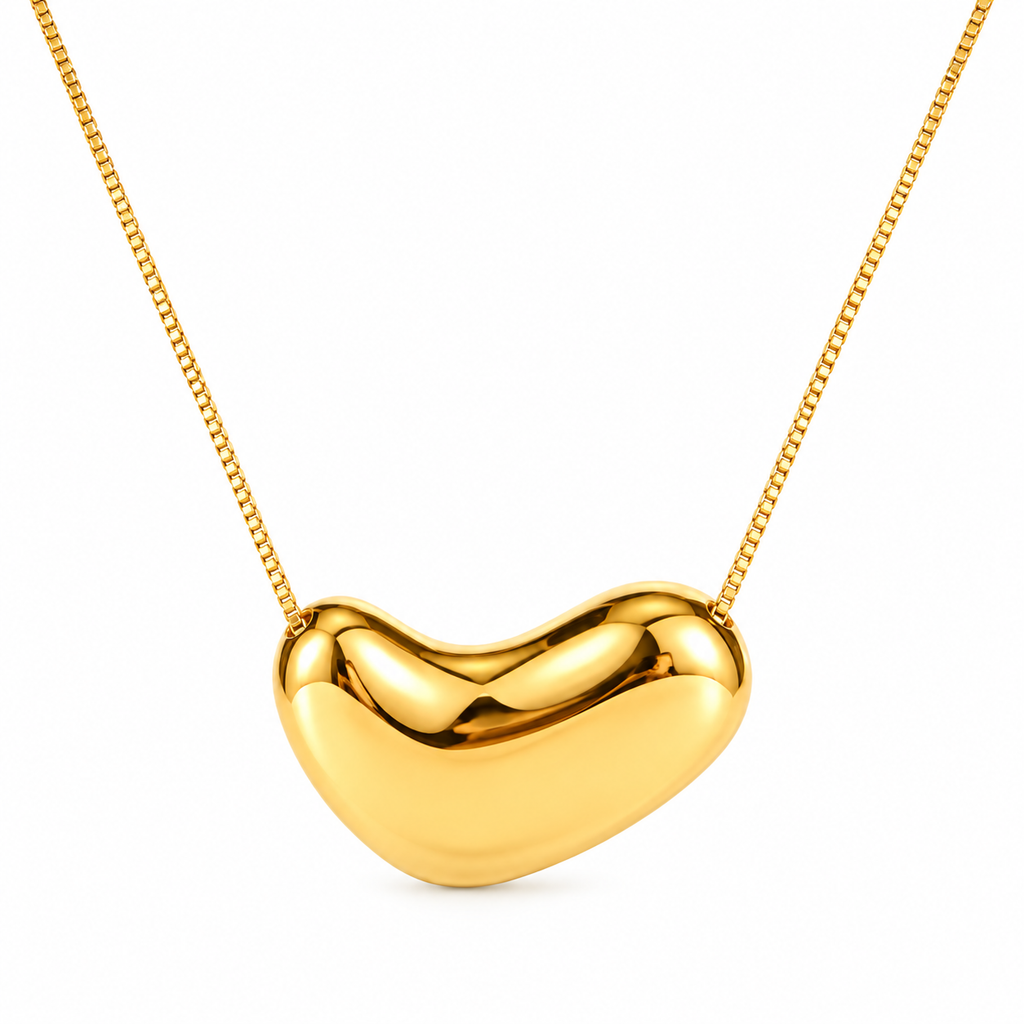 Big heart necklace