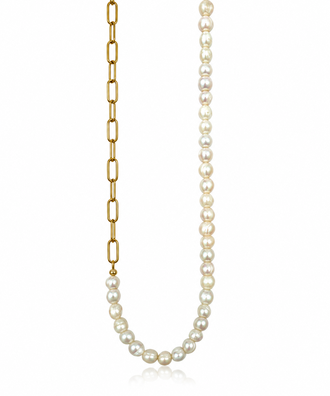 Collar de perlas de río