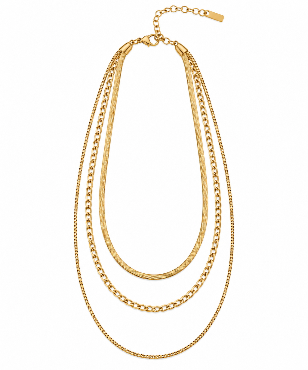 Triple golden chain