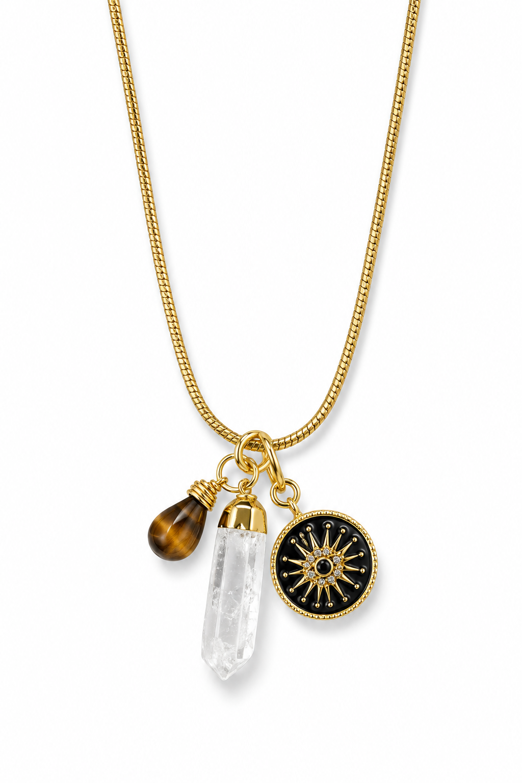 Quartz necklace