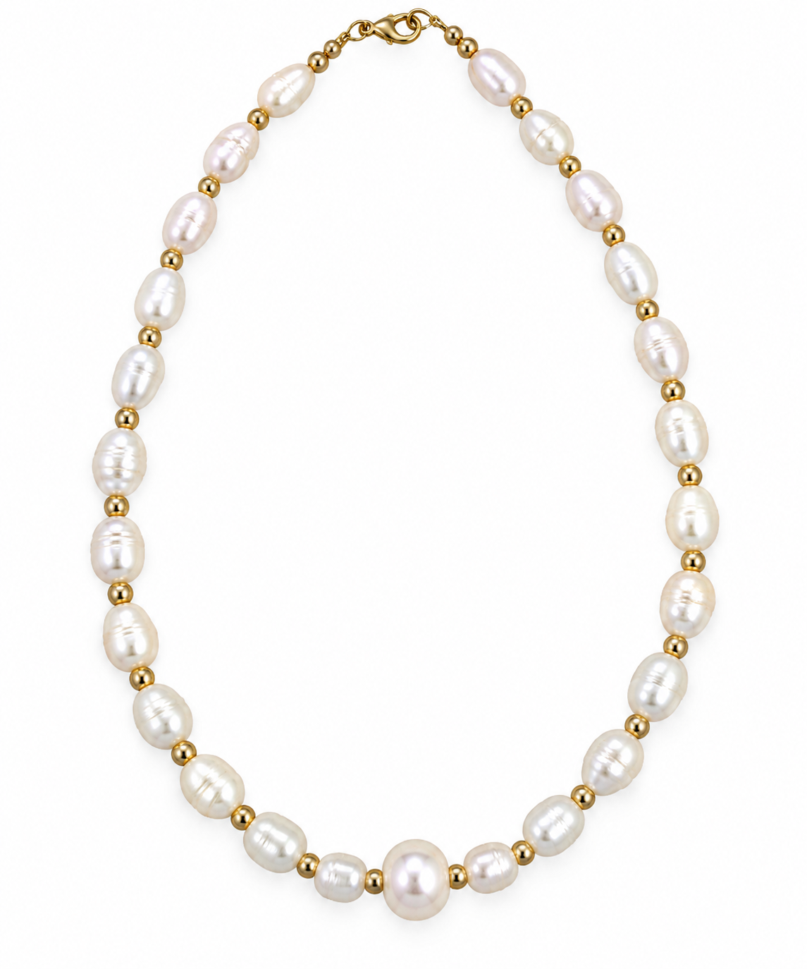 Collar perla de rio 2