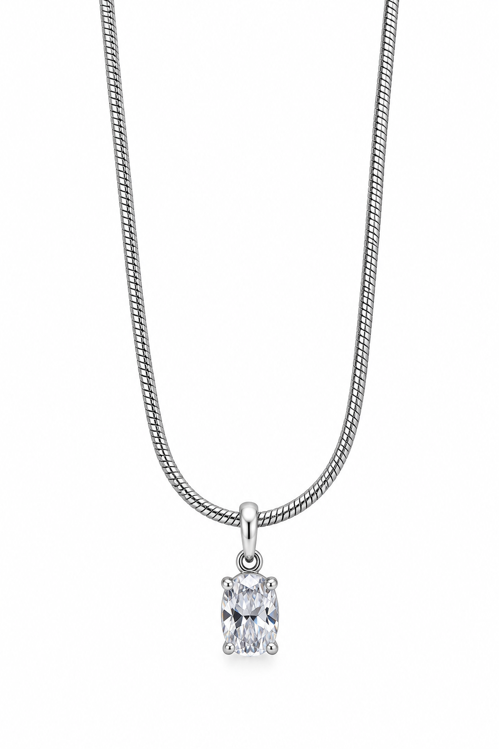 Silver Polaris necklace