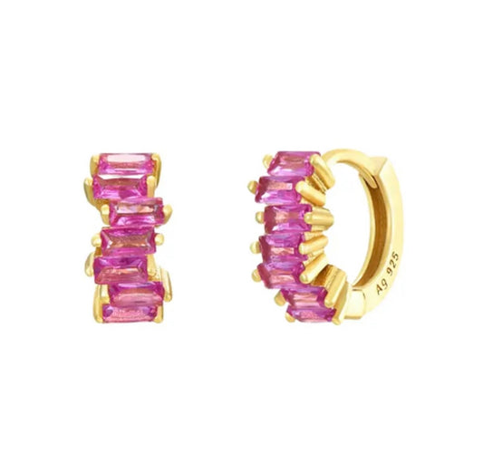 Pink lombardia hoop