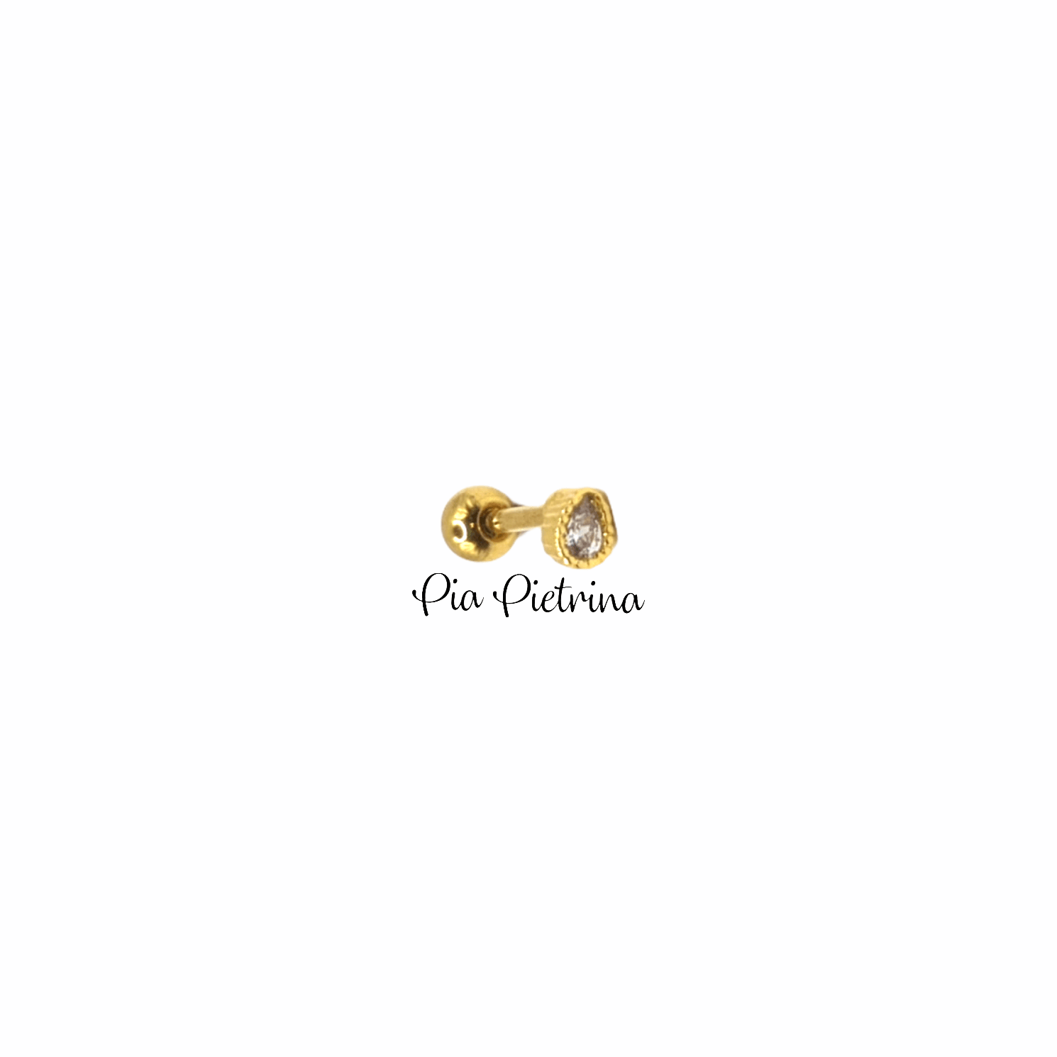 Piercing gota blanca - Pia Pietrina