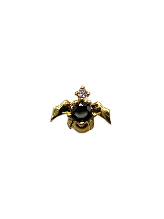 Piercing murcielago negro