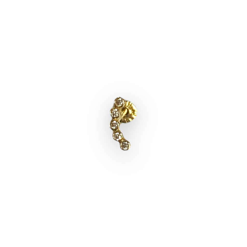 Piercing mini caminera blanca