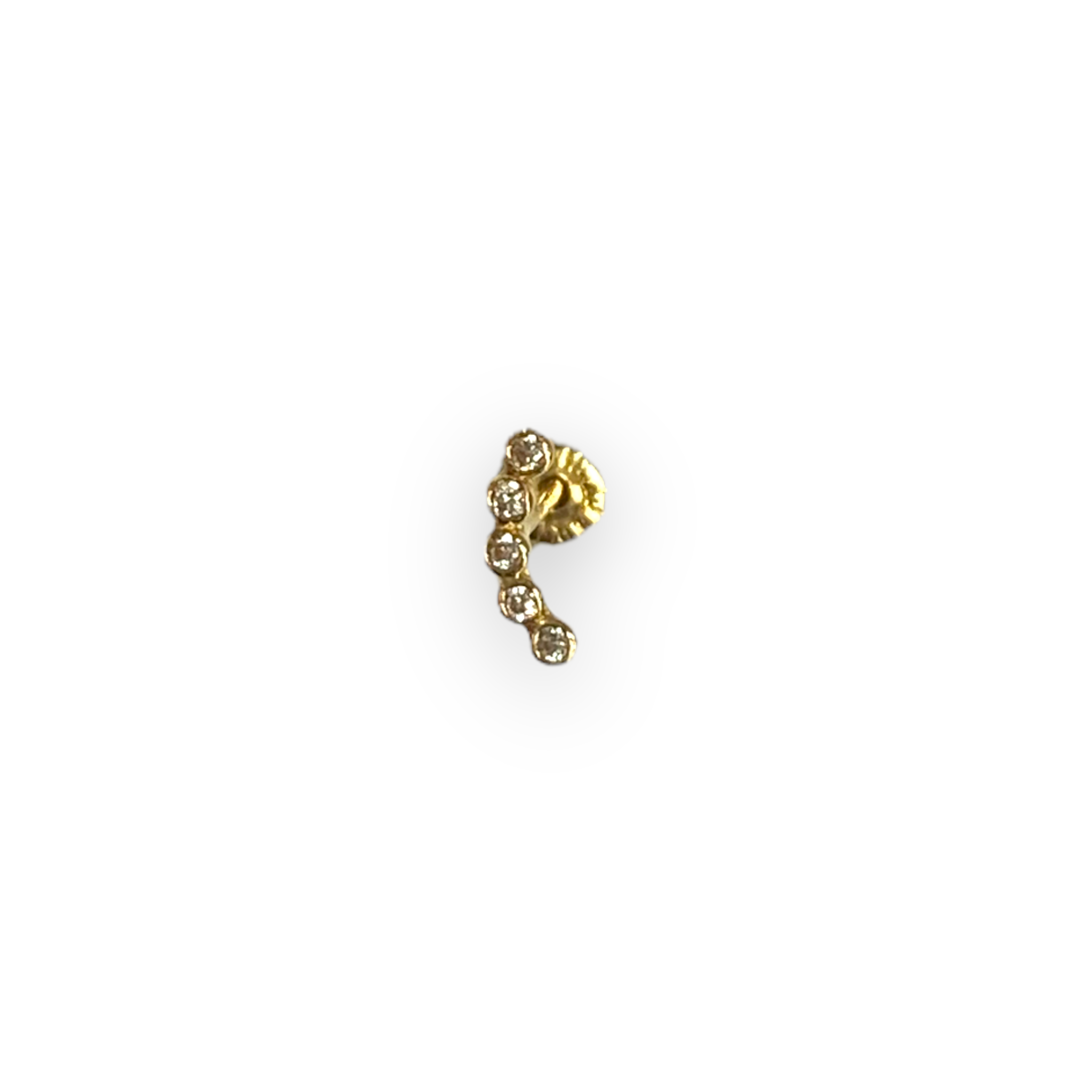Piercing mini caminera blanca