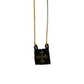 Collar escapulario negro