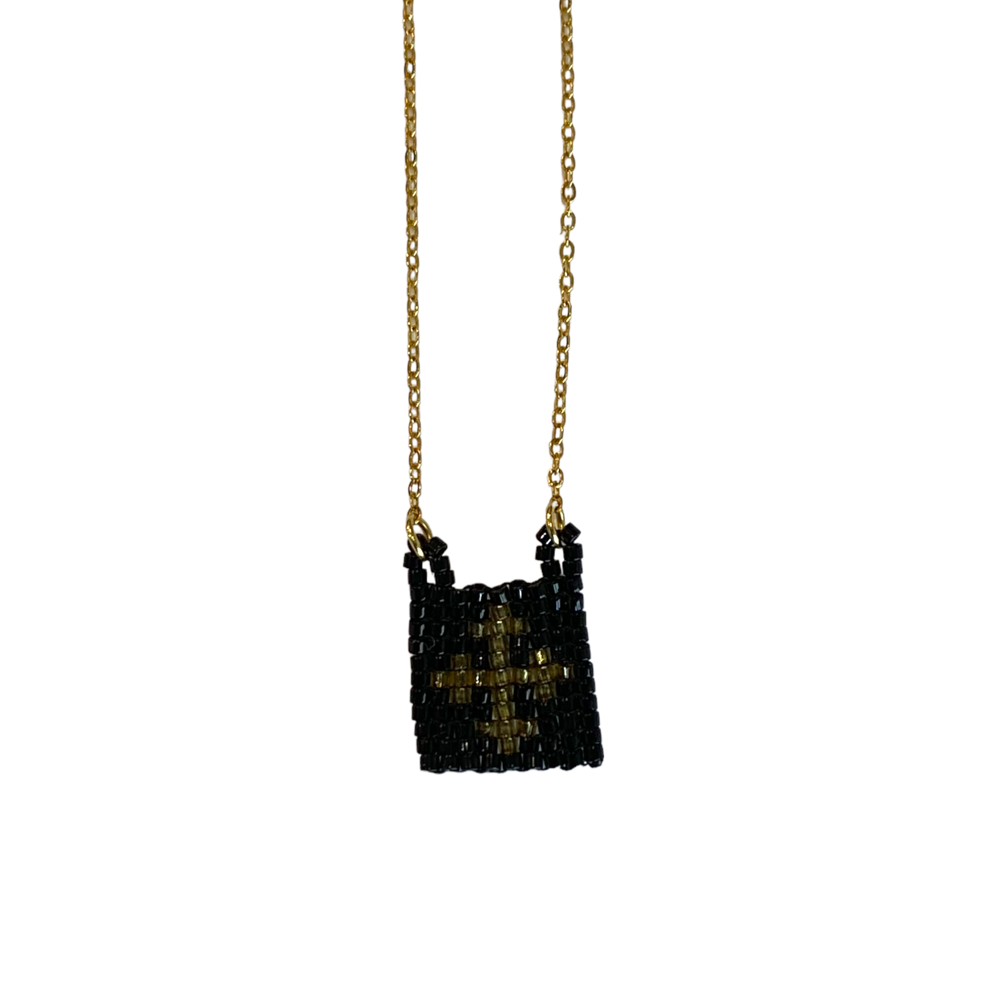 Collar escapulario negro
