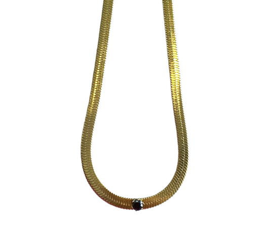 Nero serpente necklace