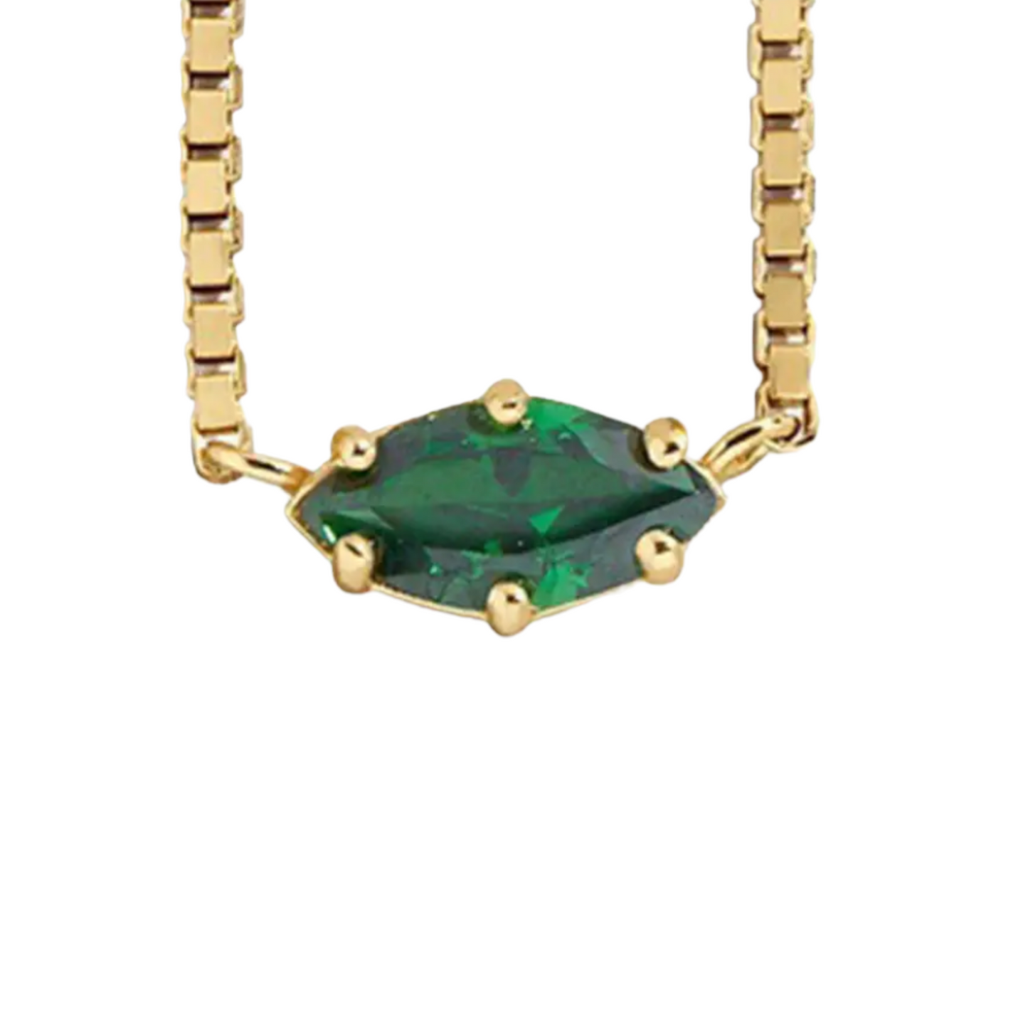 Green pietrina necklace