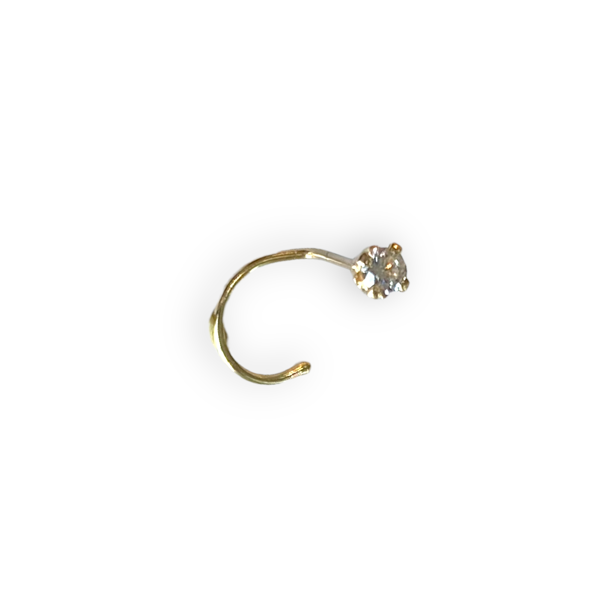 Piercing nariz oro 10k