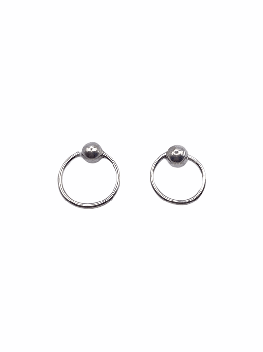 Argollas básicas de plata .925 - Pia Pietrina