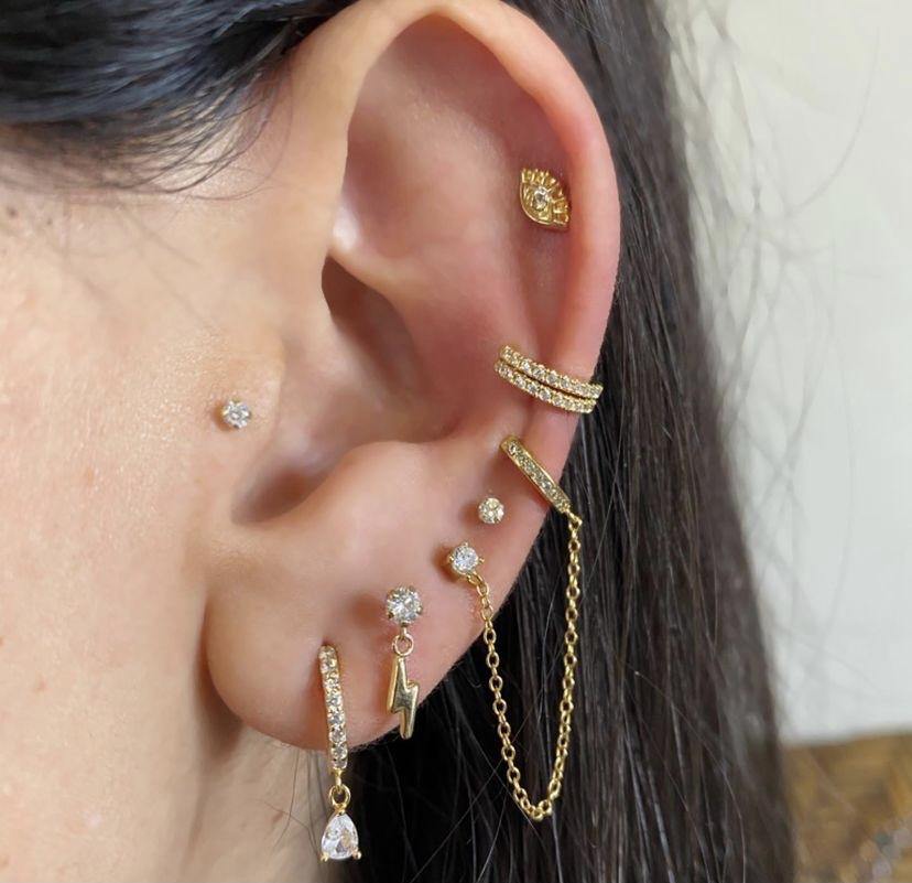 Piercing rayo colgante - Pia Pietrina