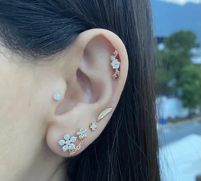 Piercing hoja larga - Pia Pietrina
