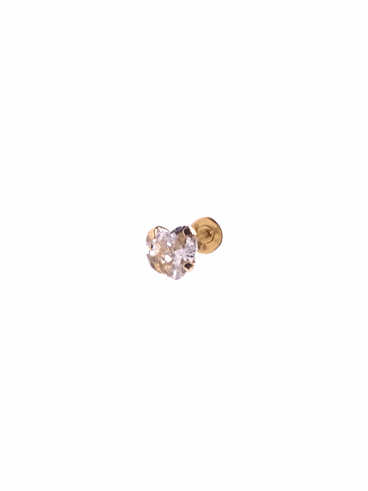 Piercing corazon de circonia - Pia Pietrina